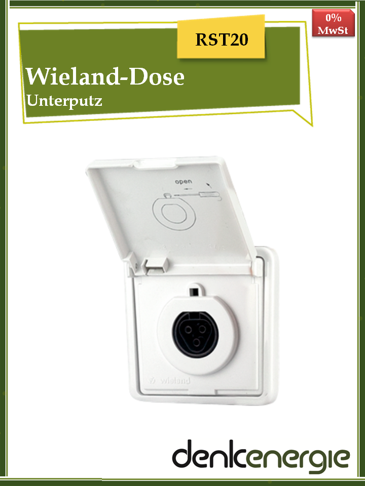 Wieland-Dose Unterputz