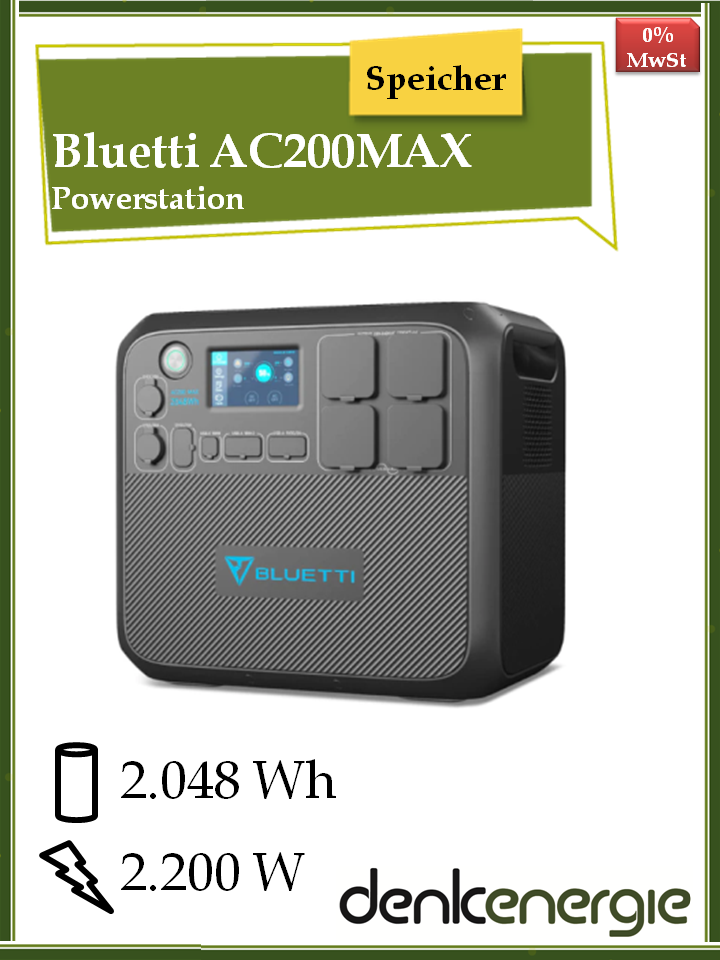 Powerstation Bluetti AC200MAX