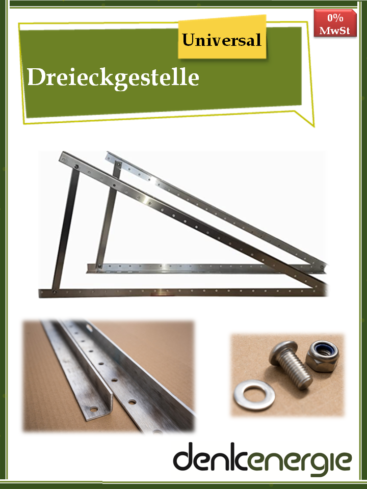 Dreieckgestelle Aufständerung PV-Modul